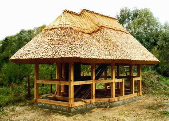 Камышевая кровля для беседок