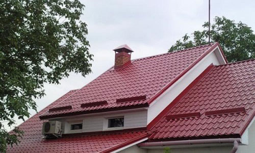 Кровля дачного дома